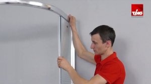 Монтаж душевого уголка Timo T-1101 ROMB