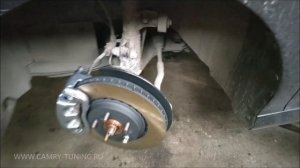Улучшаем тормозную систему Камри 70  - Автотехцентр Camry Tuning