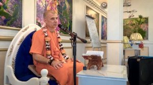 Самый большой секрет успеха.  Бхагавад-гита 10.25. Тюмень. 09.07.2023 | Бхакти Расаяна Сагара Свами