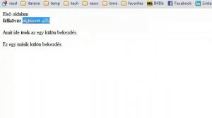 Kezdő HTML, CSS, PHP, MySQL tanfolyam, 1.előadás/1.rész