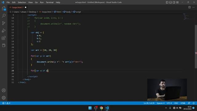 Loops | JavaScript Course | Class 12