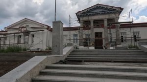 Ремонт здания бывшей хирургии в Каслях продолжается. Скоро в это здание переедет музей