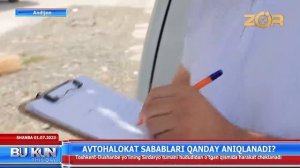 Avtohalokat sabablari qanday aniqlanadi