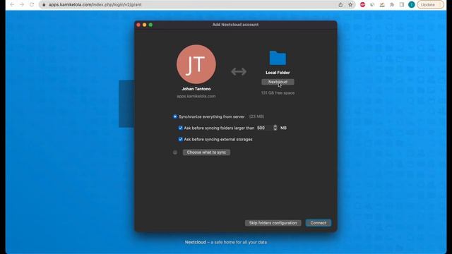 How To Setup Nextcloud Desktop - Cara Install Nextcloud Di Laptop