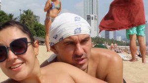 Вьетнам Нячанг. Пляж в сентябре.