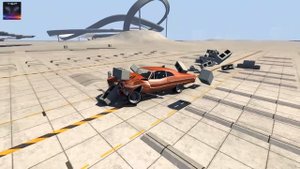 BeamNG - 1969 Plymouth Fury III - Crash Testing & Accidents
