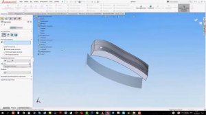 51 урок SOLIDWORKS соединяющий буртик двух деталей и деформация