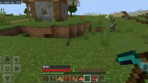 Играю в Minecraft на телефоне!  #1
