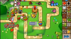 bloon tower defence 5 gameplay/ BFB round