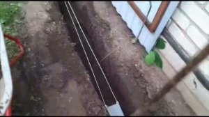 Простое приспособление для рытья узких ям большой глубины