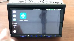 2DIN автомобильный ресивер Pioneer AVH-Z5000BT и Apple CarPlay