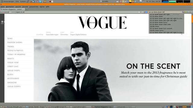 Just press up, up, down, down, left, right, left, right, b, a @ www.vogue.co.uk смотреть онлайн