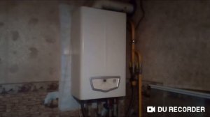 Работа газового котла Иммергаз после двух промывок теплообменника.