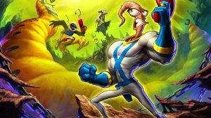 Прохождение игры  Earthworm Jim  SEGA