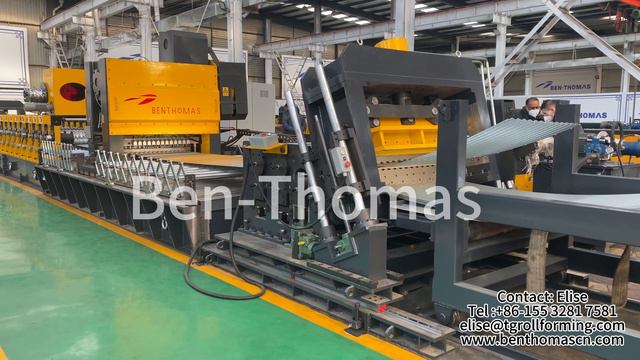 Автоматическая линия для производства профнастила | Оборудование для производства профнастила смотреть онлайн