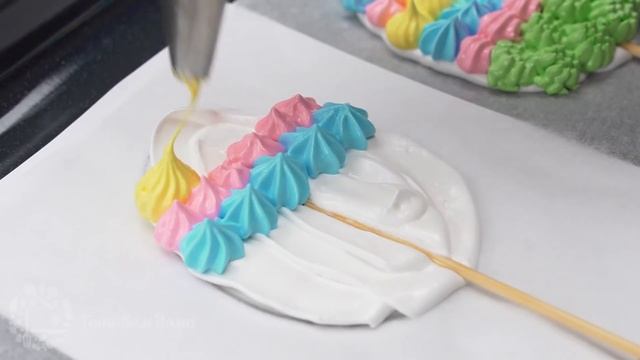 Пасхальный Декор для Куличей и Пасок. Декор из Безе