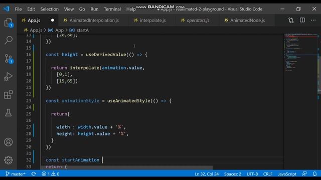Reanimated Width & Height percentage смотреть онлайн