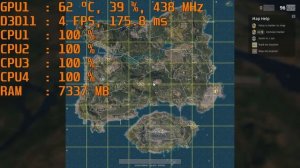 AMD A12-9720p \ Radeon R7 \PUBG @1280x720 low settings (unplayable)