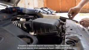 Замена воздушного фильтра на ваз 2113,2114,2115 своим руками