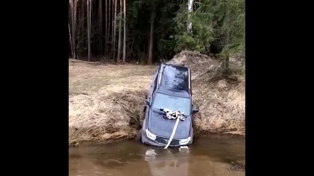 Брод на УАЗ Патриот 16.04.2017 смотреть онлайн