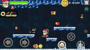 Dan the Man - Frosty Plains 2-1 All Secret Areas