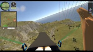 Paragliding Sim - Thermal Demo 2