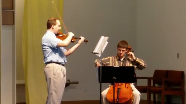 Ravel Duo Sonata Movement 2