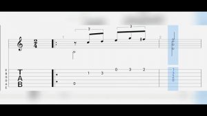 Песня про зайцев (Tabs for guitar)