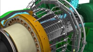 ГАЗОТУРБИННАЯ УСТАНОВКА | ГТУ | ТУРБИНА В РАБОТЕ | КАК РАБОТАЕТ