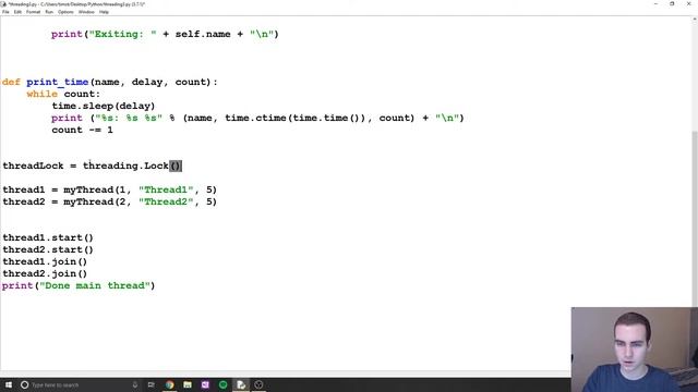 Python Multithreading Tutorial #3 - Synchronizing & Locking Threads