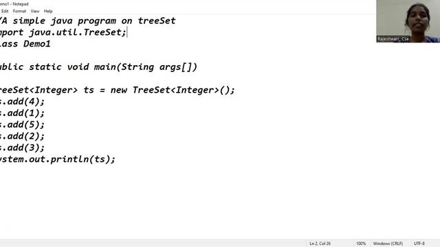 TreeSet смотреть онлайн