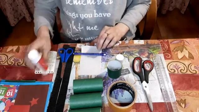 Видео урок, поделка Танк из бросового материала.