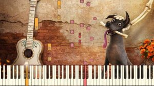 Un Poco Loco - Pixar's COCO [Piano Tutorial] (Synthesia)