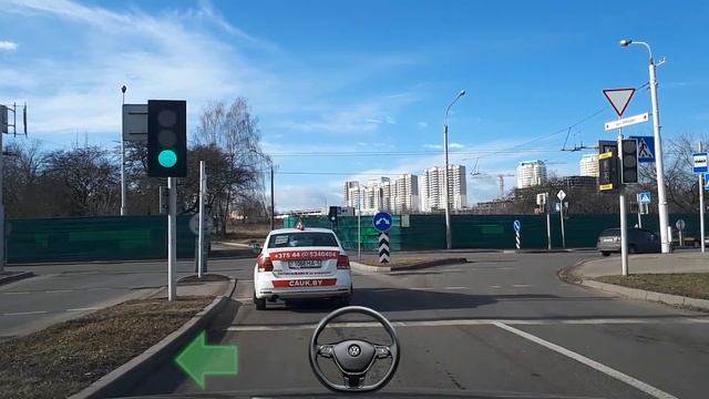 Маршрут ГАИ № 7 часть 1 (НОВЫЙ 2021) ГАИ Семашко г. Минск