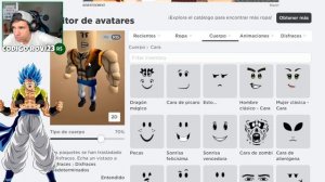 Creamos el PERFIL de GOGETA BLUE en ROBLOX !! | Rovi23 Roblox