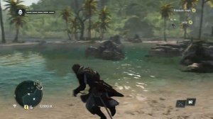 Assassin's Creed IV Black Flag - Pinos Isle (327,334) Treasure Map (PS4 Gameplay)