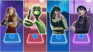 LISA MONEY ✅️ ALIEN DANCE DAME TU COSITA ✅️ (G)I-DLE QUEENCARD ✅️ WEDNESDAY BLOODY MARY | Tiles Hop
