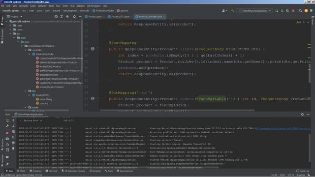 CRUD Básico Android Studio + Spring Boot + Retrofit2. Capítulo 6 Crear Producto смотреть онлайн