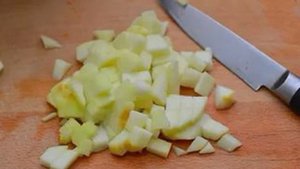Яблочные сухарики