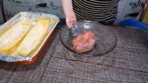 ФАРШИРОВАННЫЕ КАБАЧКИ-ЛОДОЧКИ ПОД СЫРОМ В ДУХОВКЕ.НЕреально вкусно #stuffed_zucchini ENG SUB #Short