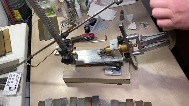 Заточка ножа Cold Steel AD15.