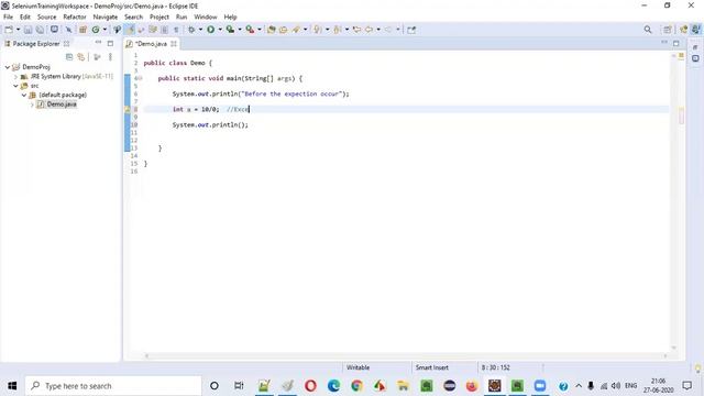 Java Interview Questions #64 - What is an Exception? смотреть онлайн