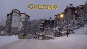 Поездка по горнолыжной местности — Колорадо
