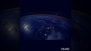 Вид из космоса земля ночью( перезалив)