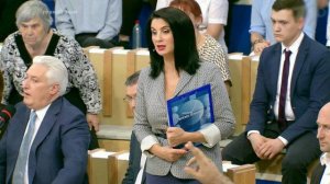 Екатерина Стриженова украинскому политологу: "Они ..." Время покажет. Фрагмент выпуска от 03.06.2015