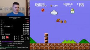 Самое быстрое прохождение игры Super Mario Bros