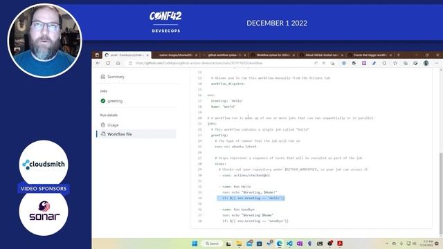 CI/CD with Github Actions | Chris Ayers | Conf42 DevSecOps 2022 смотреть онлайн