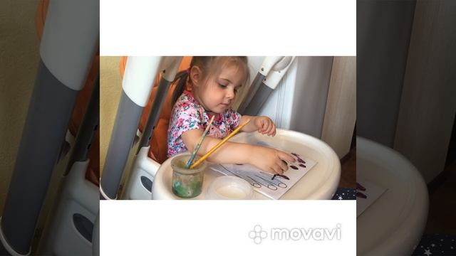 Самодельная многоразовая раскраска. Наши развивашки смотреть онлайн