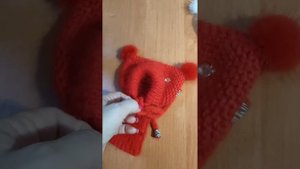 Вязаные шапочки для собак из пряжи пух-норки 💗🐕🧶