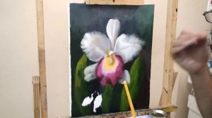 COMO PINTAR UMA ORQUÍDEA - ESCUDEIRO